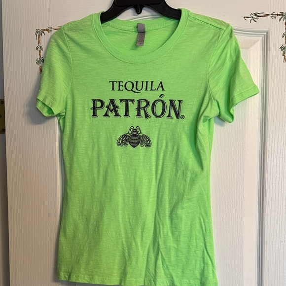 Next Level Apparel Tops - Next Level Apparel Neon Green Tequila Patrón Tee